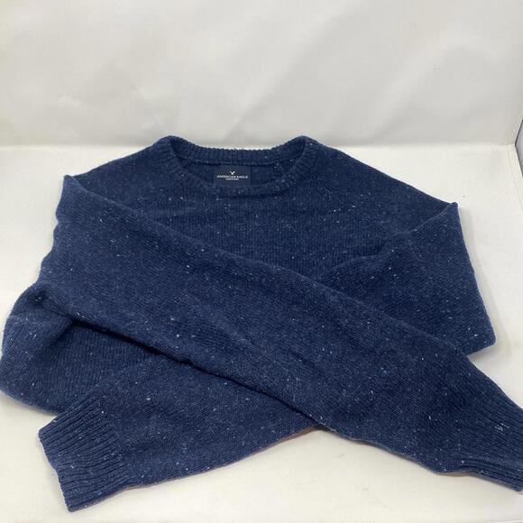 Cozy Navy Blue Sweater - Warm Chunky Knit - Picture 4 of 4